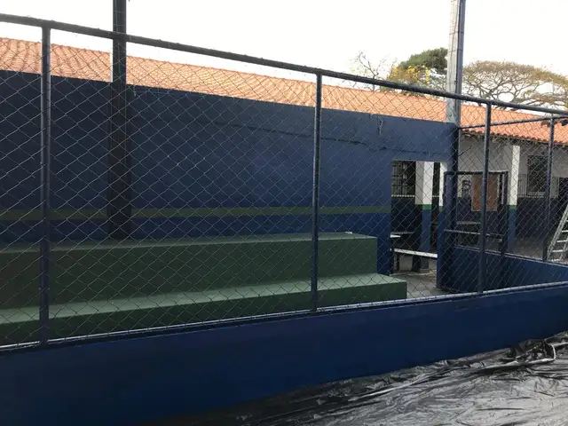 Alambrado depois da manutenção